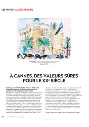 Gazette Drouot A Cannes, des valeurs sûres pour le XXe siècle.