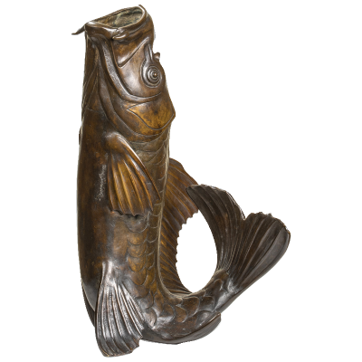 É.-M. SANDOZ Silure, dit poisson-chat Sculpture en bronze   vendu 101 600,00 € le 13 octobre