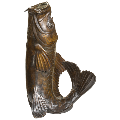 É.-M. SANDOZ Silure, dit poisson-chat Sculpture en bronze   vendu 101 600,00 € le 13/10/2023